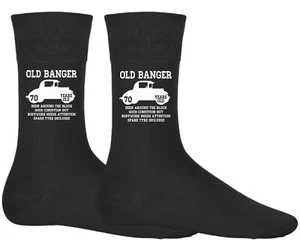 Gag Geschenk Socken zum 70. Geburtstag Jahrgang 1955 lustiger Witz Männer oder Frauen Neuheit - Bild 1 von 1