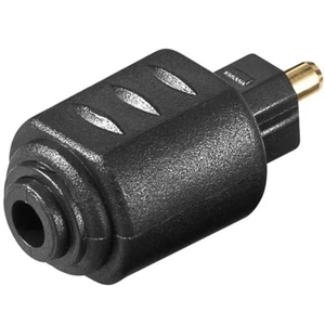 Adapter 1 MINI Klinke Kupplung Buchse weiblich 3,5mm auf Opto Stecker optisch - Bild 1 von 1