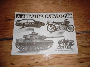 De colección 1990 FEB TAMIYA CATÁLOGO Ford Sierra RS500 Honda VFR750R M60A3 Ejército de EE. UU. - Imagen 1 de 4