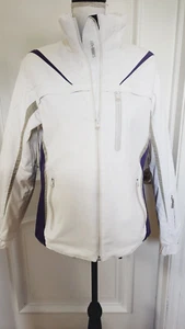 Descente TITAN THERMO ION-BODY US 10 White Ski Jacket TAILORED Fit - Picture 1 of 21