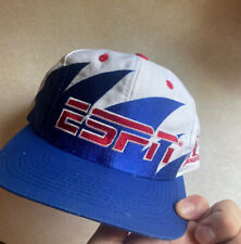 RARE! Vintage 1990’s Logo Athletic ESPN Sharktooth Snapback Hat Cap