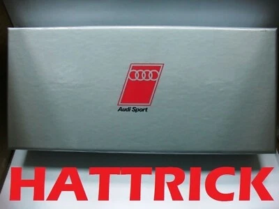 WOW EXTREMELY RARE Audi R8 Set Le Mans Hattrick 2000,2001,2002 1:43 Minichamps - Image 1 of 2