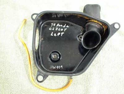 Honda CJ360T 360 1976 filtro de aire filtro de aire caja carcasa izquierda Foto 1 de 4