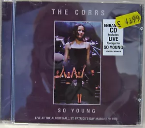 The CORRS CD So Young 3 Track LIVE St. Patricks Day 1998 When Hes / Joy UNPLAYED - Picture 1 of 6