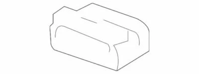 Interruptor de ventana lateral delantero negro genuino GM 2000-2005 Chevrolet Cavalier 22610145 Foto 1 de 2