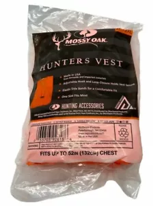 Genuine MOSSY OAK Orange Hunters Vests Size XL/2XL - Picture 1 of 3