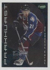 2001-02 ITG Parkhurst 23rd National Chicago 2002 /10 Peter Forsberg #8 HOF