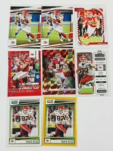 Travis Kelce Elite Prizm Red /399 Score Yellow Parallel Insert Chiefs HOF LOOK! - Picture 1 of 8