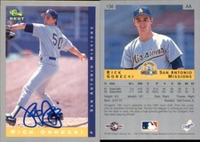 Rick Gorecki Signed 1993 Classic Best #136 Card San Antonio Missions Auto AU