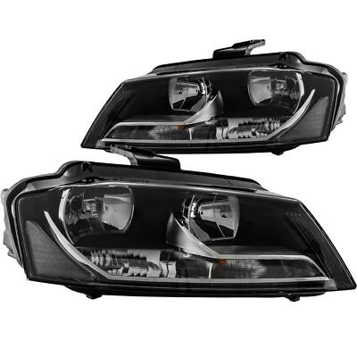 Scheinwerfer Set Satz für Audi A3 8PA Bj. 08-12 H7/H7 inkl. Motoren Tagfahrlicht - Bild 1 von 4