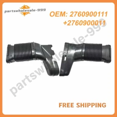 1Pair Left & Right Air Intake Pipe Hose for Mercedes-Benz E CLS 320 C218 350 Foto 1 de 3