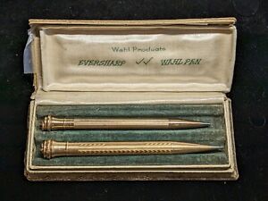 2 Wahl Eversharp Mechanical Pencils Short Gold Filled 4"