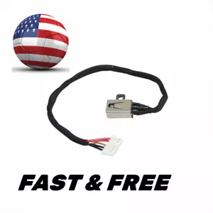 NEW For Dell Inspiron 15 41113 5100 DC Jack Power Cable Plug in Charging Port US - Picture 1 of 6