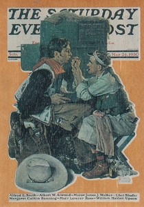 1993 COMIC IMAGES NORMAN ROCKWELL TRADING CARD WOOD CARD SUBSET W3