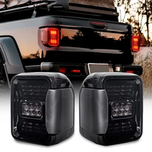Pair LED Tail Lights For Jeep Gladiator JT 20-24 Turn Signal Brake Reverse Lamp - Picture 1 of 15