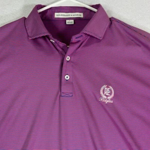 Holderness & Bourne Men's Shirt Large Tailored Fit Golf Polo Performance Stretch - Picture 1 of 10