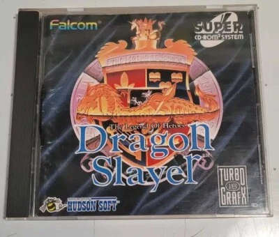 Legend of Heroes Dragon Slayer Turbografx CD, Untested - Image 1 of 4