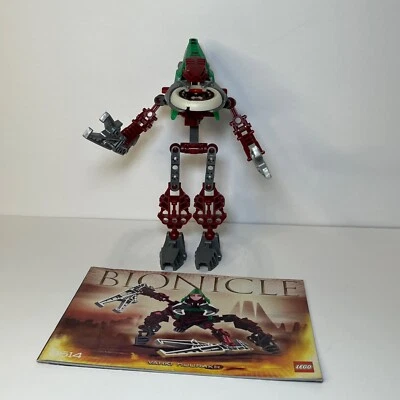 LEGO Bionicle Vahki Nuurakh 8614 Completo con Instrucciones y Disco 116 Foto 1 de 4