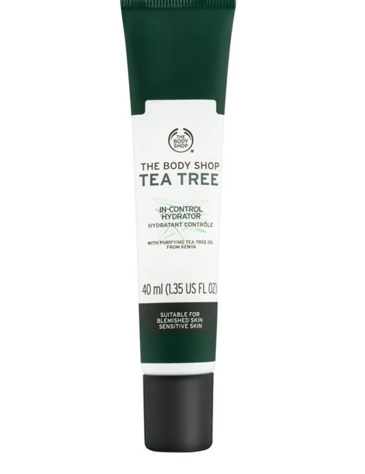 The Body Shop Tea Tree In Control Hydrator 40ml - Blemished & Sensitive Skin New - Image 1 of 1
