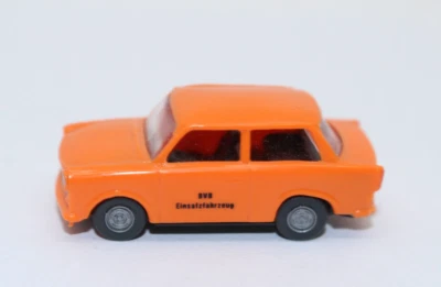 dm1577, Alter s.e.s ses modelltec Trabi Trabant Trabi 601 BVB TOP 1:87 - Bild 1 von 4