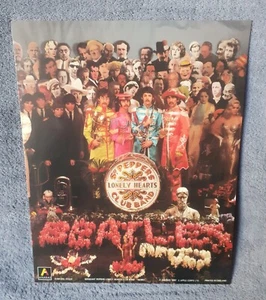 Postal Beatles Sergeant Peppers Lonely Hearts Club Band Anabas 1987 Photo Card - Picture 1 of 4
