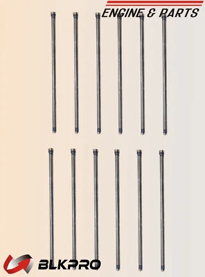 12* Varillas de varilla de empuje de válvula de empuje para Dodge 5.9 Cummins B5.9 B3.9 89-98 6B 4B Foto 1 de 4