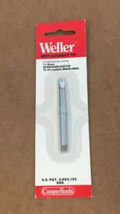 WELLER CT5E6 PUNTA CACCIAVITE DI RICAMBIO ADATTA MODELLO W60P/W60 COOPER TOOLS 1/4" - Foto 1 di 2