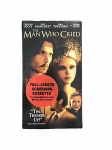 The Man Who Cried New VHS Tape Movie Demo / Screener - Picture 1 of 3
