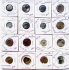 16 Coins Roman & Spanish Lot Of Authentic Genuine Ancient Pirate Era Medieval