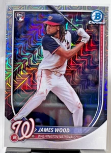 Bowman Chrome James Wood #29 2025 MEGA CAJA Mojo Refractor Washington Nationals - Imagen 1 de 2
