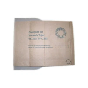 Oferta especial > 6 filtros / bolsa de aspiradora para Vorwerk Tiger 250 251 252 / 6009 - Imagen 1 de 1