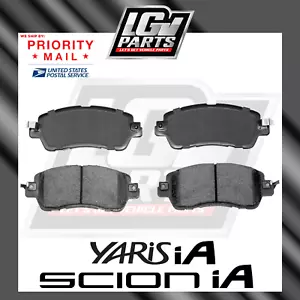 NEW FRONT BRAKE PAD SET FOR 2016 SCION IA 2017-2018 TOYOTA YARIS IA - Picture 1 of 3