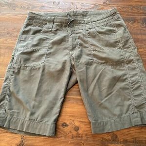 Kuhl Women’s Hiking Shorts Army Green  Size 6  RN#108846  10" - Picture 1 of 9
