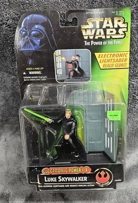 Star Wars Power of the Force 1997 potencia electrónica F/X Luke Skywalker Kenner Foto 1 de 4