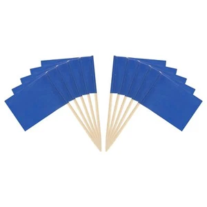 Flag Toothpicks 100 Pcs Colorful Cheese Markers Colored Toothpicks Labeling M... - Picture 1 of 8