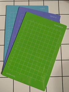 3 Mats for Cricut Joy 6.5” x 4.5” StandardGrip, StrongGrip and LightGrip - Picture 1 of 2