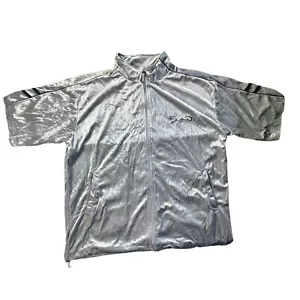 Vintage southpole velour zip up Shirt Size XL Men’s Grey - Picture 1 of 8