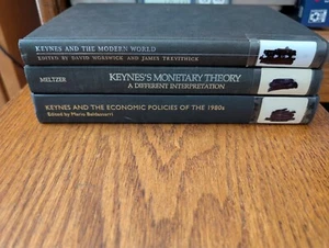 3 Lot Keynes and the Modern World Monetary Theory Economic Polices of the 1980s - Picture 1 of 13