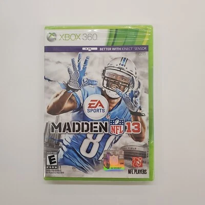 Madden NFL 13 (Microsoft Xbox 360, 2012) Brand New Sealed - Image 1 of 3