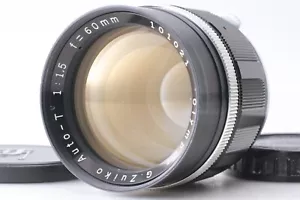CLA'd【Exc+5】 Olympus G.Zuiko Auto-T 60mm f1.5 Camera Lens Pen F FT FV from JAPAN - Picture 1 of 10