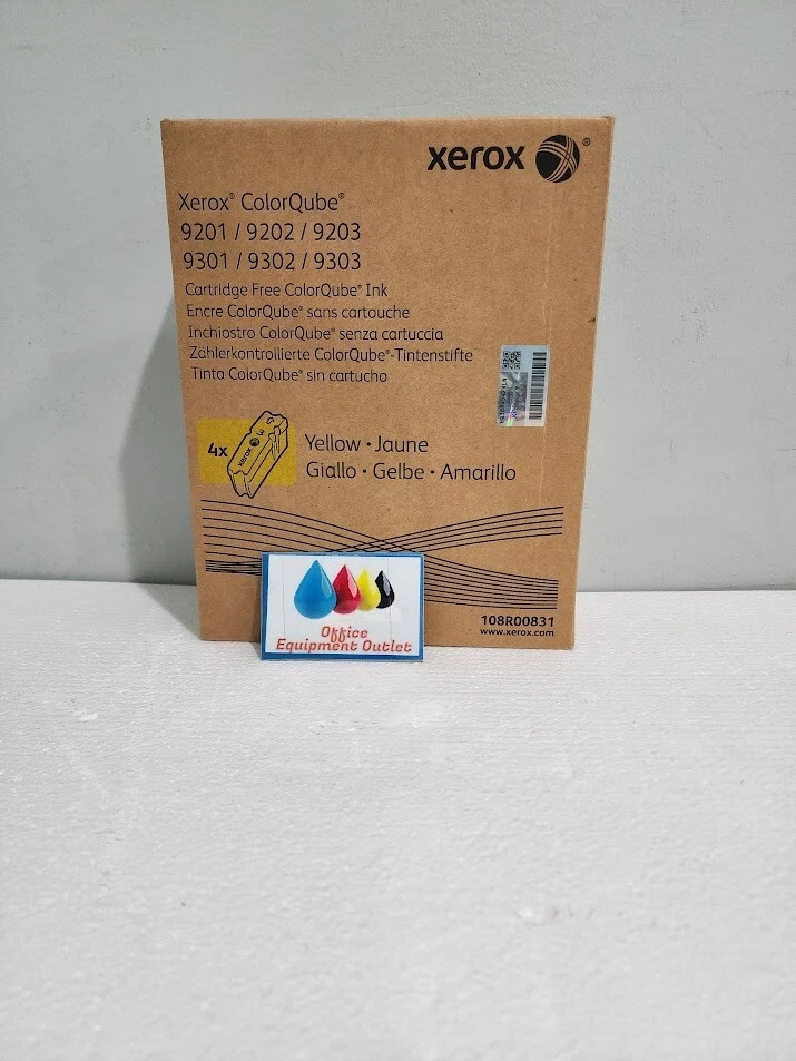 Xerox 108R00831 Colorqube 9200 Series Yellow Ink cubes - Image 1 of 1