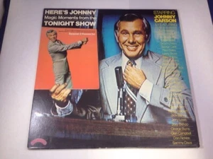 Here's Johnny Magic Moments from Tonight Show Vintage Vinyl Record Poster - Picture 1 of 12