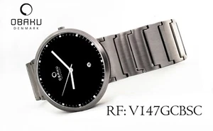OBAKU V147GCBSC Luxus & Sportlich  Herren Uhr  Edelstahl mit Papiere  - Bild 1 von 7