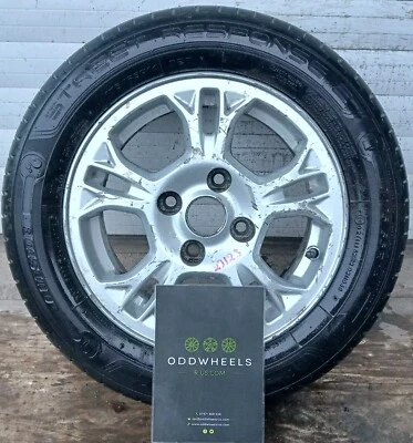 FIESTA ALLOY WHEEL 14" COMPLETE WITH DUNLOP TYRE X1 SINGLE SPARE MK7 MK7.5  - Image 1 of 4