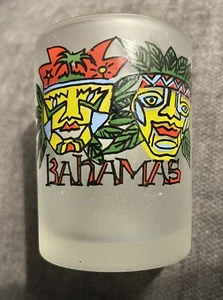 BAHAMAS 🇧🇸 SOUVENIR 3" SHOT GLASS 🌴 - Picture 1 of 2