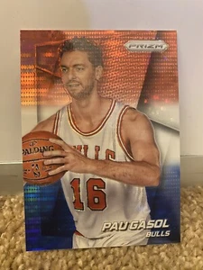 Pau Gasol 2014 2014-2015 Panini Prizm RED WHITE BLUE Refractor Prizm #110 - Picture 1 of 2