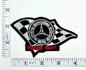Embroidered Patch - Racing - Iron-on - F1 - Racing Sport - NEW - Mercedes-Benz - Picture 1 of 1