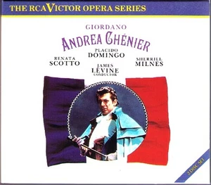 GIORDANO: ANDREA CHENIER Placido DOMINGO Renata SCOTTO EWING MILNES LEVINE 2CD - Picture 1 of 1