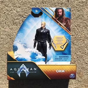 Spin Master DC Aquaman and The Lost Kingdom Orm 4” Figure Articulated Boys Toy - Picture 1 of 2