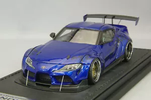 1/43 Ig Ignition Toyota Pandem Supra (A90) Blue Metallic / BBS LM Type IG2145 - Picture 1 of 3